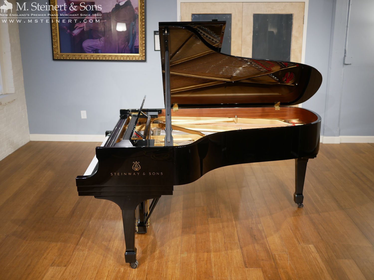 Steinway & Sons Model B At M. Steinert & Sons